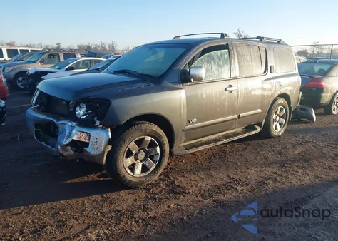 2006 Nissan Armada Le from USA, damaged, VIN 5N1AA08B96N704356